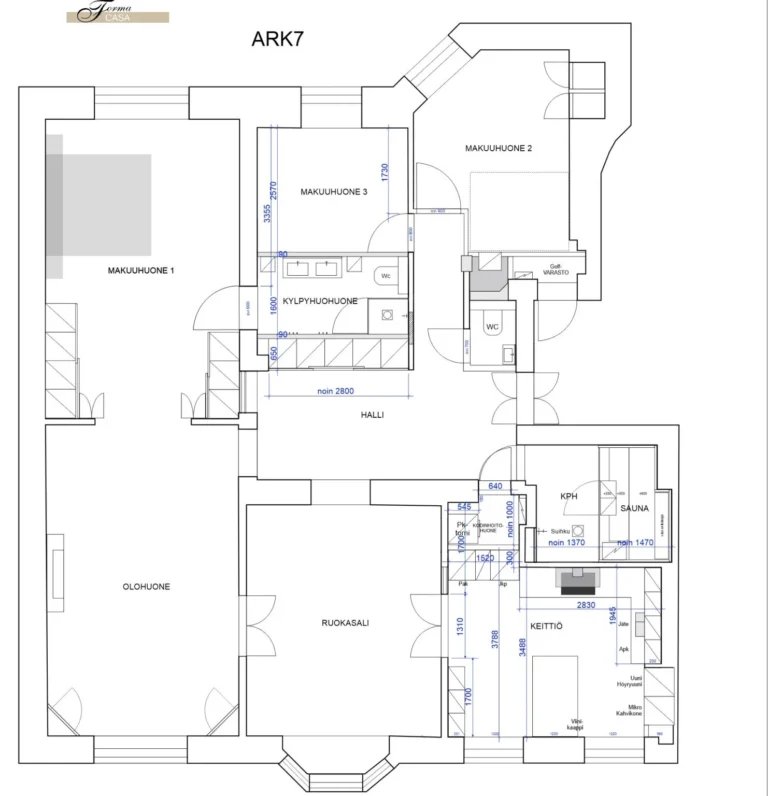 Pasi & Marika floor plan